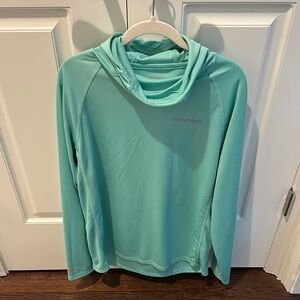 Grundens Medium Aqua Long Sleeve sport Hoodie